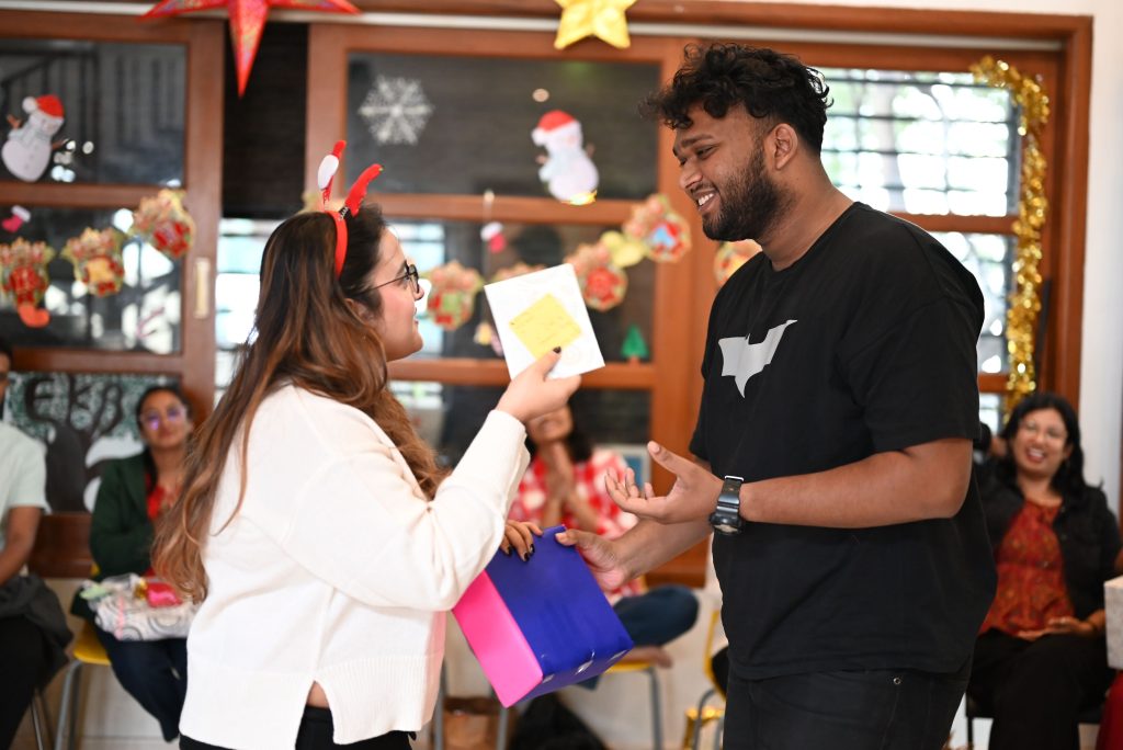 Santa Gifting Teachers