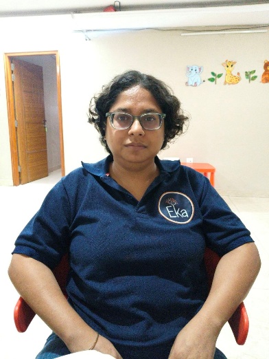 Nandita, assistant teacher at Eka